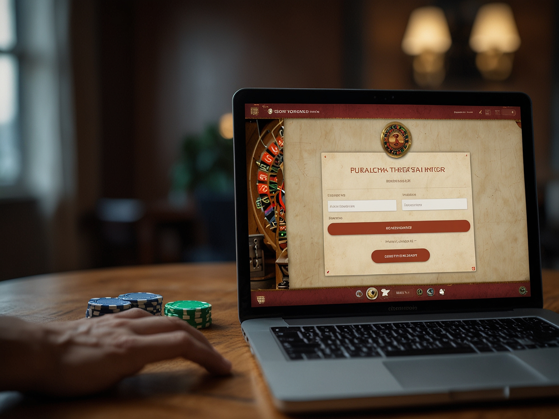 Безопасный вход в аккаунт казино