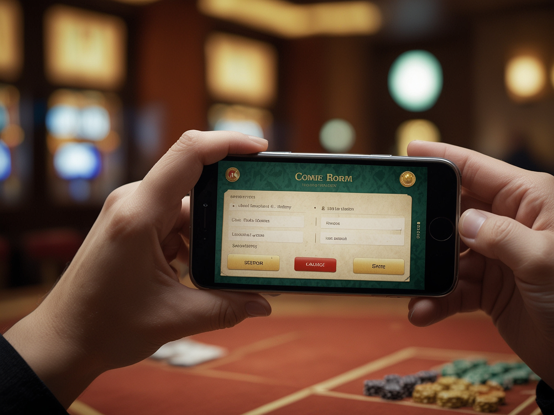 Процесс регистрации в казино на телефоне